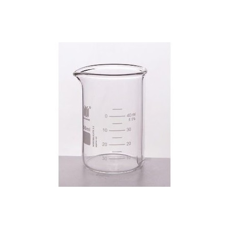 Heavy Wall Beaker, Low Form, Dual Graduation, 500mL